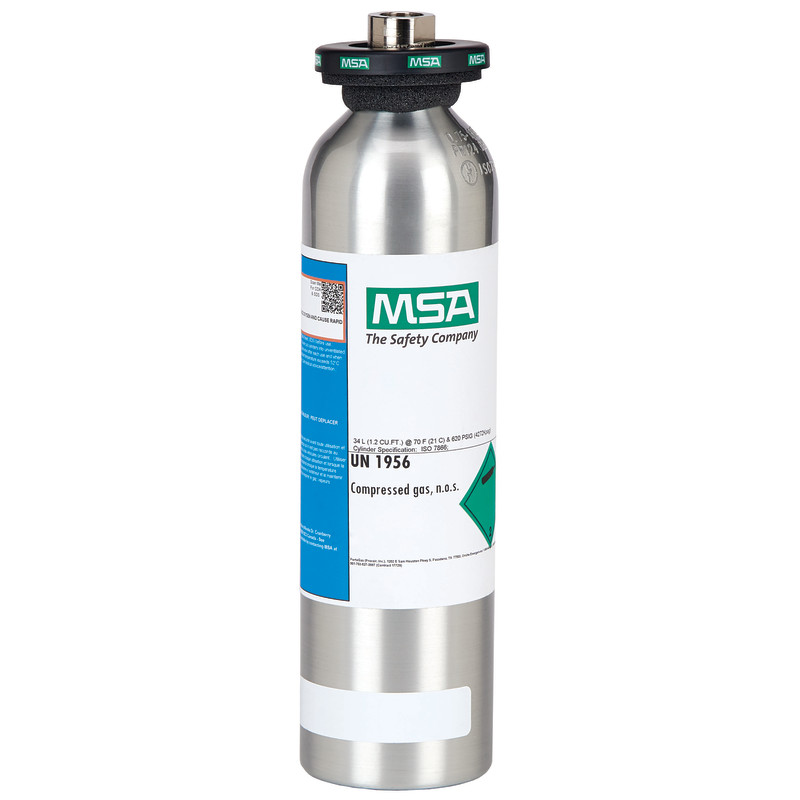 GAS,34L,1.45%CH4,15%O2,60PPM CO,20PPMH2