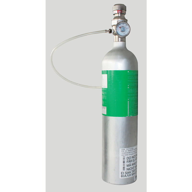 Gas can [58l] 5x: 1,45%CH4,CO2,CO,H2S,O2