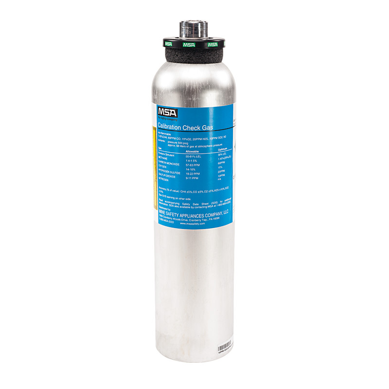 GAS, 58L,1.45%CH4,15%O2,60CO,20H2S,10SO